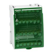 Распределительный блок винтовой 4П 100А 28 отверстий Schneider Electric LGY410028