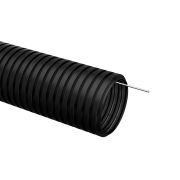 Труба гофрированная ПНД d 20 с зондом (100 м) легкая черная TDM SQ0413-0002