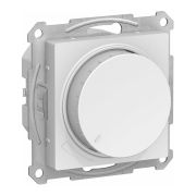 ATLAS БЕЛЫЙ СВЕТОРЕГУЛЯТОР (диммер) повор-нажим, 400Вт, LED, RC, мех., Schneider Electric ATN000123