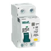 Автомат АВДТ 1Р+N ДИФ-103 C40/30мА 4,5кА DEKraft 16056DEK