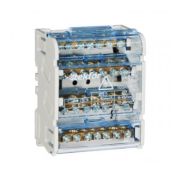 Tekfor Шина нулевая в корпусе SNK-2-4-07 (4 шины по 7 отв., креп. на DIN-рейку) 06-09-004