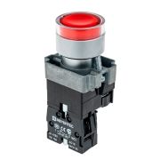 MEYERTEC Кнопка с подсветкой красная 220V 1NC MTB2-BW3463(1NC)