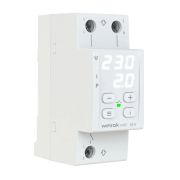 Реле напряжения с контролем тока Welrok VI-63 63А 120-280В цифровое табло