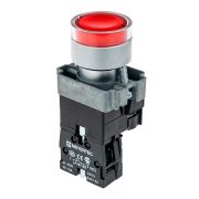 MEYERTEC Кнопка с подсветкой красная 220V 1NO MTB2-BW3463(1NO)