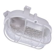 НБП01-60-002. Светильник накладной овал с решеткой E27 60W IP54 Feron 41404