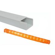 TDM Кабель-канал 60х40 белый (20 м) SQ0402-0012
