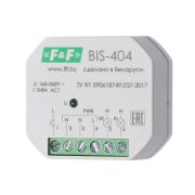 Реле импульсное BIS-404 (DIN, 230В, 2х8А, бистабильное для управления двумя нагрузкам) EA01.005.006