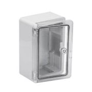 Бокс пластиковый ЩМП-0-1, прозр. крышка, ABS, IP65, навесной, (280x210x130) TDM SQ0933-0221