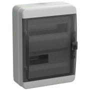 Tekfor Корпус пласт. КМПн-24 IP65, прозрачная черная дверца TF5-KP72-N-24-65-K03-K02 IEK
