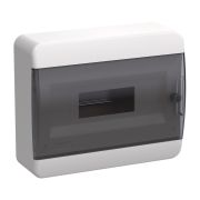 Tekfor Корпус пласт. ЩРН-П-12 IP41, прозрачная черная дверца TF5-KP12-N-12-41-K01-K03 IEK