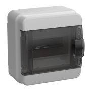 Tekfor Корпус пласт. КМПн-6 IP65 черн. прозр. дверь TF5-KP72-N-06-65-K03-K02 IEK