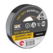 Изолента 0,15х19мм черная 25м IEK