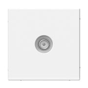 ART GALLERY, БЕЛЫЙ ЛОТОС, РОЗЕТКА TV (Проходная 4db), System Electric, GAL001392