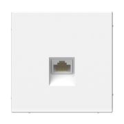 ART GALLERY, БЕЛЫЙ ЛОТОС, РОЗЕТКА КОМПЬЮТЕРНАЯ, RJ-45, КАТ.6, System Electric, GAL001386