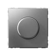 ART GALLERY, СТАЛЬ, СВЕТОРЕГУЛЯТОР КНОПОЧНЫЙ 400ВТ (УНИВЕРСАЛЬНЫЙ), System Electric, GAL000923