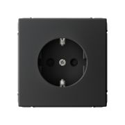 ART GALLERY, КАРБОН, РОЗЕТКА с З/К,  ШТОРКИ, System Electric, GAL001045