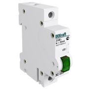 Лампа сигнальная на DIN-рейку 1Р ЗЕЛЕНАЯ LED ЛС-101 18004DEK