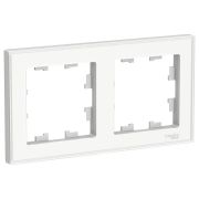 ATLAS ART БЕЛЫЙ РАМКА 2-постовая, Schneider Electric ATN200102