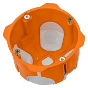 Устан. коробка СП D68х50 мм, 2-х компон.,пл. лапки, IP30, оранжевый (200шт.) TDM SQ1403-2002