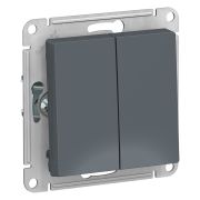 ATLAS ГРИФЕЛЬ 2-клавишный ПЕРЕКЛЮЧАТЕЛЬ, сх.6, 10А, Schneider Electric ATN000765