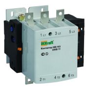 Контактор DEKraft 265А 380В АС3 1НО+1НЗ КМ-103 22159DEK