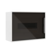 DKC FRAME Щиток настенный 12 мод с тонированной дверцей IP40 БЕЛЫЙ с 2 шинами F12W1WD