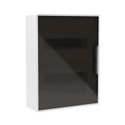 DKC FRAME Щиток настенный 24 мод с тонированной дверцей IP40 БЕЛЫЙ с 2 шинами F24W1WD