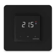 Терморегулятор Welrok oz bk atl- цифровой, управление теплым полом Wi-Fi 16А, 3кВт, IP20 Черный
