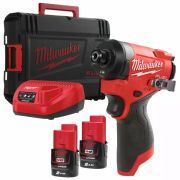 Аккумуляторный импульсный винтоверт Milwaukee M12 FID-0C (2 АКБ 2aH + зарядное устройство)